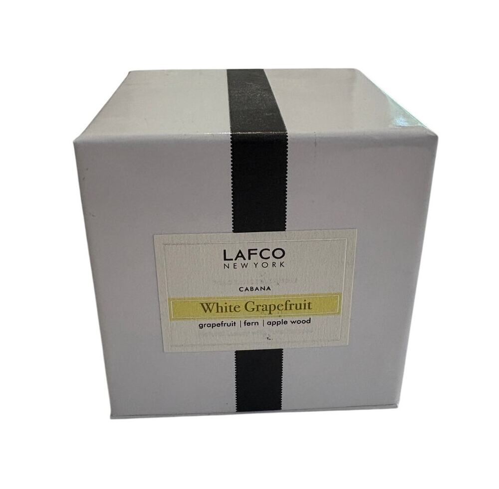 LAFCO Candle Cabana White Grapefruit Fern Applewood 6.5 oz NEW